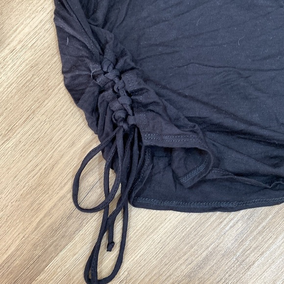 2 Terez girls Black and Gray Long Sleeve Tops size medium - Picture 5 of 6